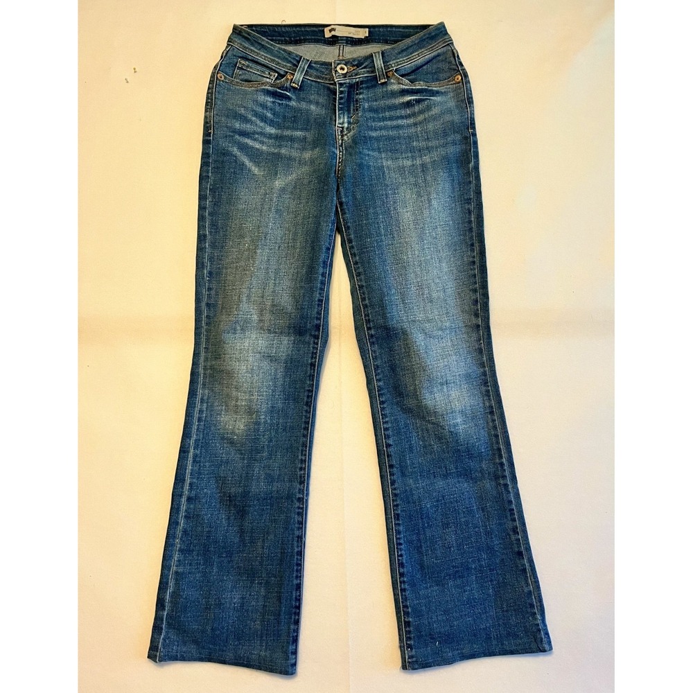 Levi's Strauss 529 Curvy Boot Cut Stretch Jeans Size 6